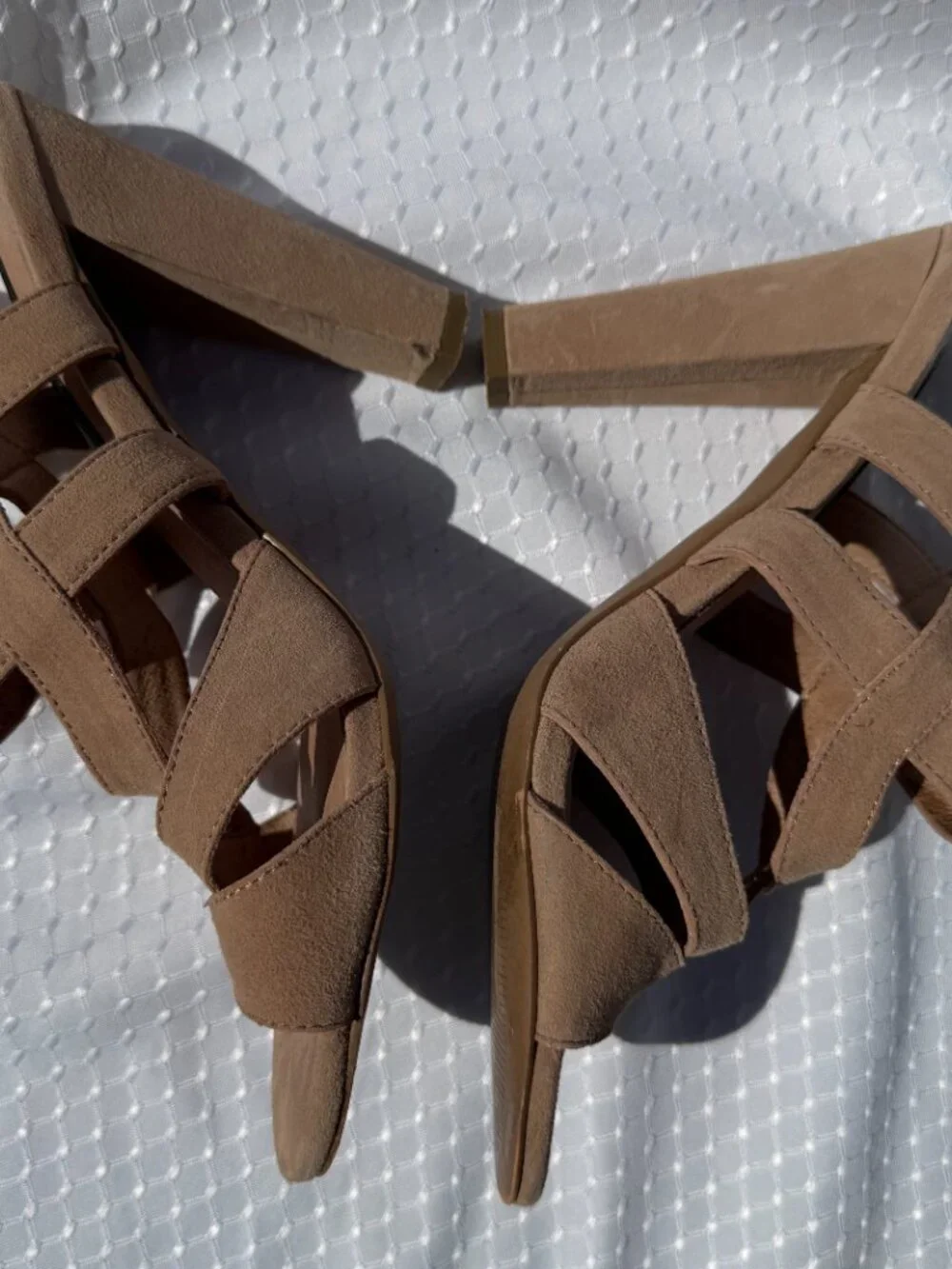 Steve Madden Steven Womens‎ Cassndra Strappy Sandal Shoes, US 8M, Tan